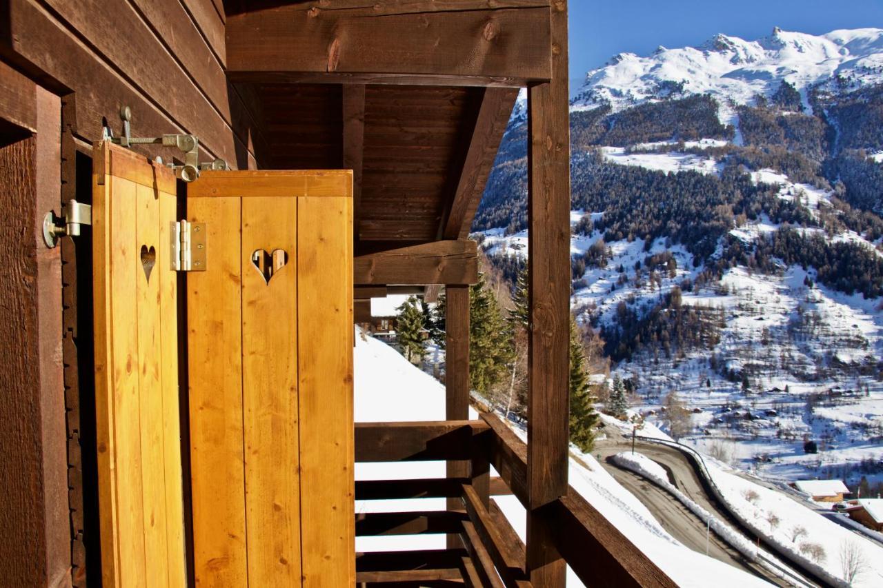 Chalet Abraxas With Astonishing View - Grimentz Βίλα Εξωτερικό φωτογραφία