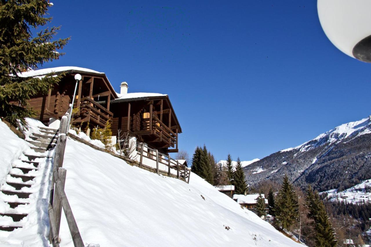 Chalet Abraxas With Astonishing View - Grimentz Βίλα Εξωτερικό φωτογραφία