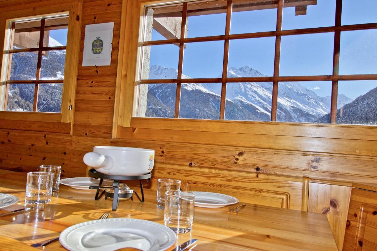 Chalet Abraxas With Astonishing View - Grimentz Βίλα Εξωτερικό φωτογραφία