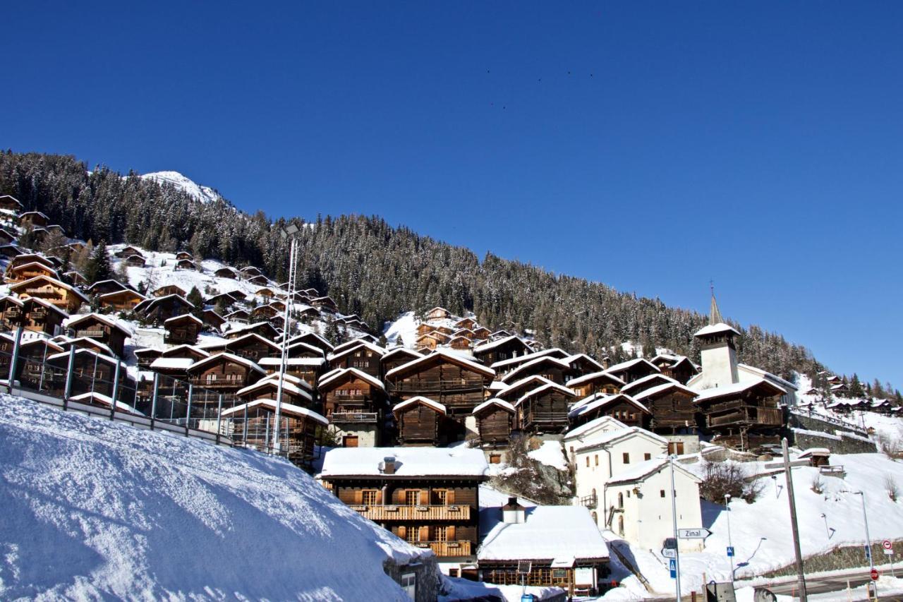 Chalet Abraxas With Astonishing View - Grimentz Βίλα Εξωτερικό φωτογραφία